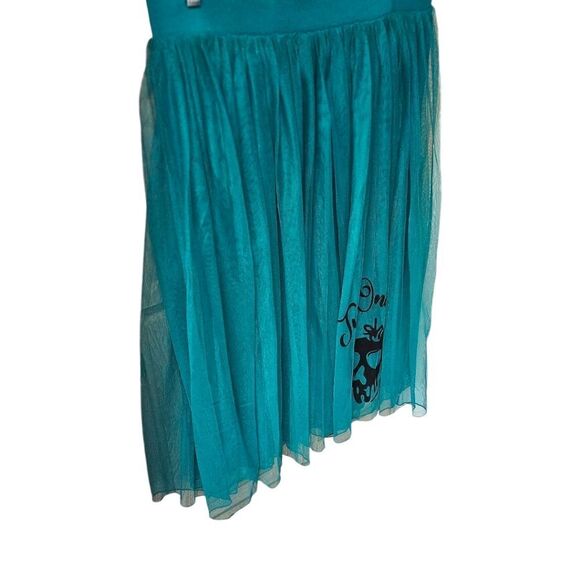 TORRID DISNEY RETRO VILLIANS COLLECTION Midi SKULL TULLE SKIRT 1X - Picture 7 of 16
